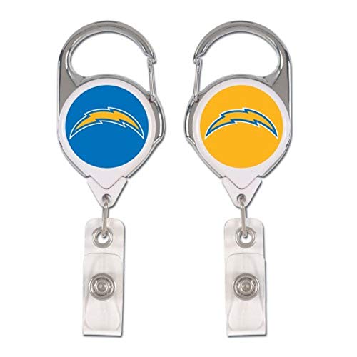 Badge San Diego Chargers rétractable Premium Wincraft, finition durable de taille unique