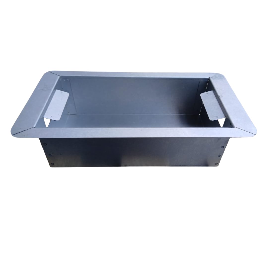 Cassetto Cenere 30×16 cm COMPATIBILE PALAZZETTI Cod. 165120010 in acciaio zincato 157x296x79 mm Per Stufe e Termocamini Ecomonoblocco, Monoblocco, Termopalex e Royal