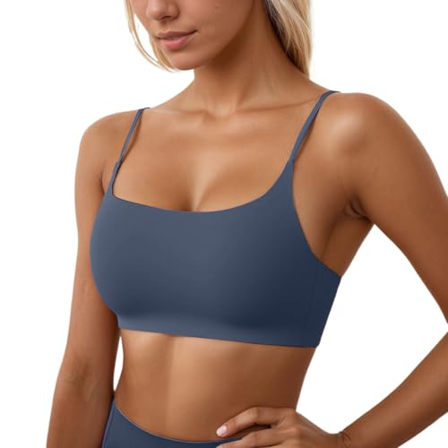 Soutien-Gorge de Yoga sans Couture Évitant les Irritations pour le Fitness Blanc S