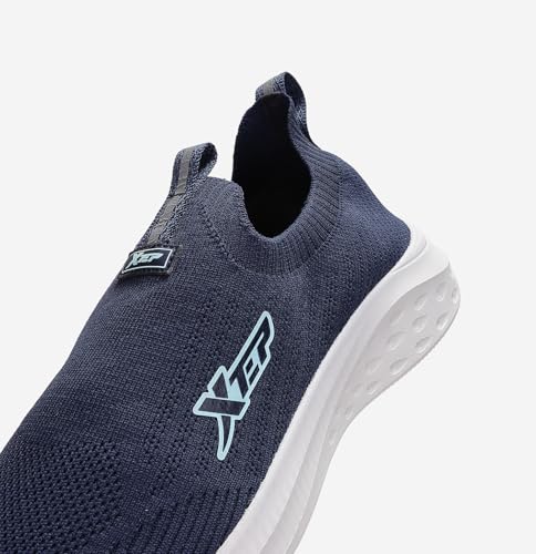 Image of XTEP Men's Running Shoes Sports Casual Sneakers Pull-on Lightweight Anti-Slip Walking Shoes