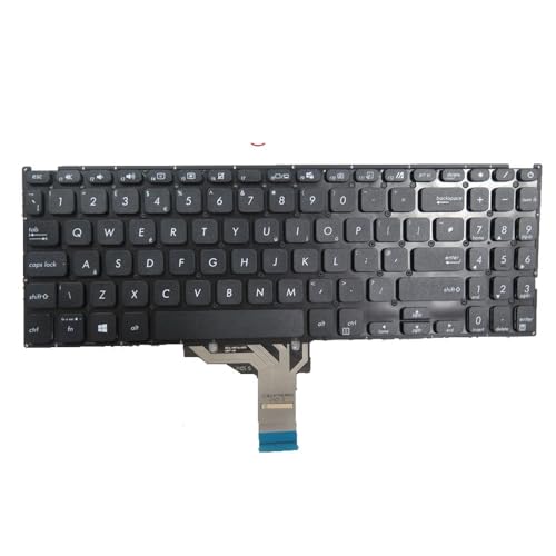 Clavier ASUS FL8700 noir UK pour télétravail et rédaction fluide