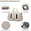 Sporttasche Damen Reisetasche Herren, Sporttaschen mit Schuhfach & Nassfach, Large Capacity Travel Bag Leichte Trainingstasche wasserdichte Schwimmtasche für Reisen, Sport, Fitness #1