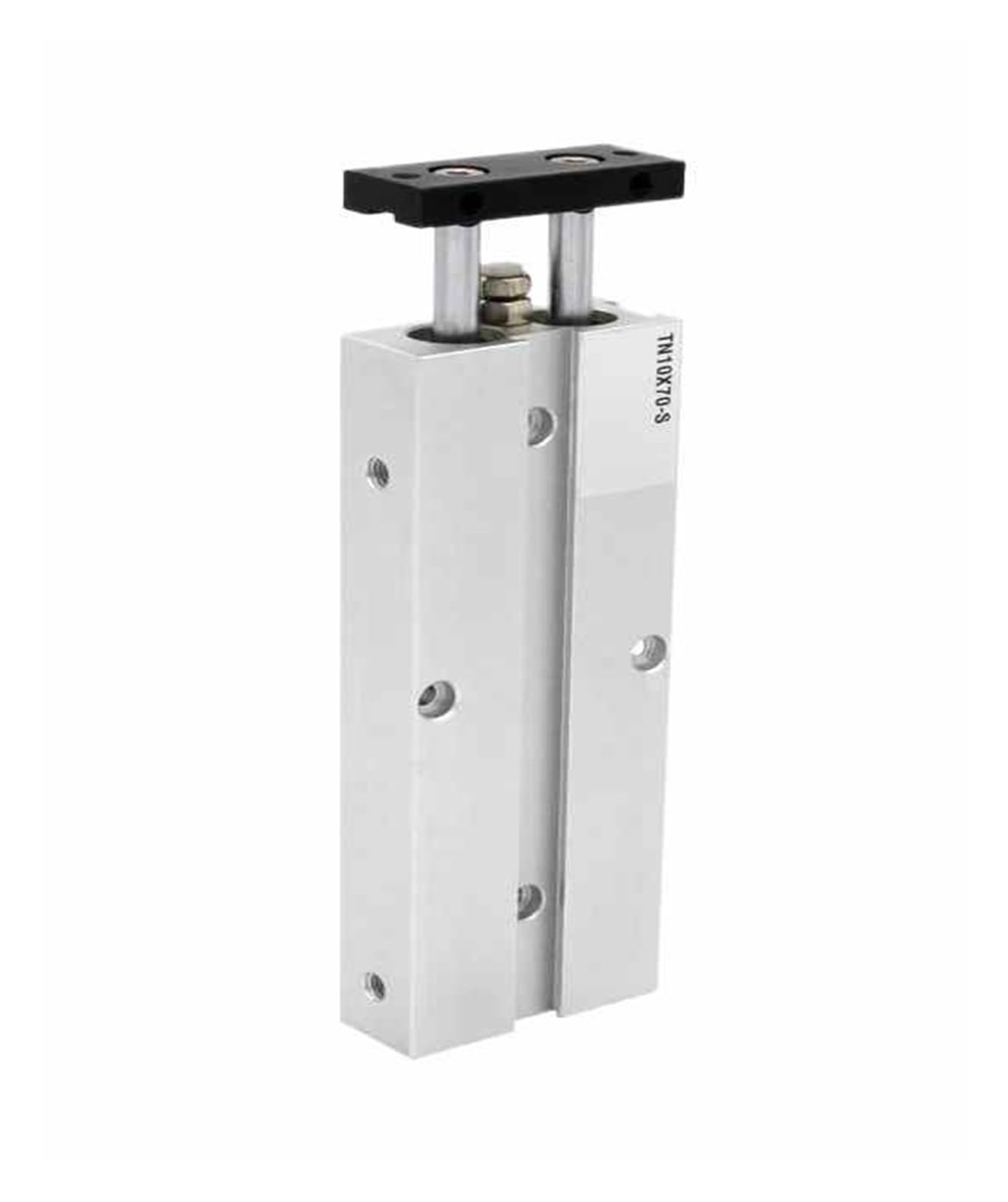 Vérin pneumatique double effet TN25 à double tige pour guidage précis