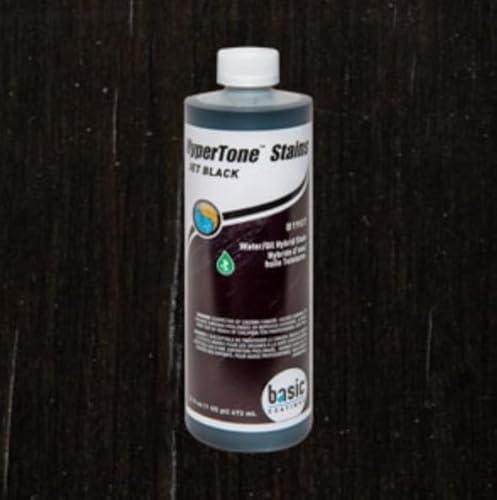 Basic Coatings HyperTone Water-Based Wood Floor Stain - Pint (Jet