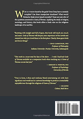 Gods of Thrones: A Pilgrim's Guide to the Religions of Ice and Fire
