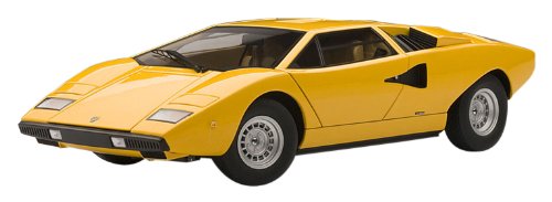 AUTOart 1/18 ランボルギーニ カウンタック LP400 (イエロー) 完成品