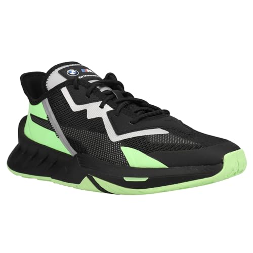 PUMA PUMA BMW M Motorsports Maco Puma Black/Puma Silver/Fizzy Lime 10.5 D (M)
