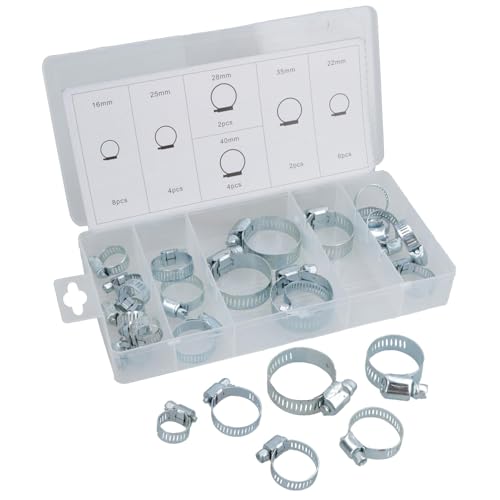 26 Piece Hose Clamp Jubilee clip Assortment kit AST31