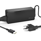 45W USB C PD Fast Charger, QYD Type C Laptop Charger Compatible with Asus ZenBook Flip S UX370UA ZenBook 3 UX390UA UX390 UX390U Chromebook C536 CX5 C436FA C434TA C425TA Transformer 3 T305 AC Adapter