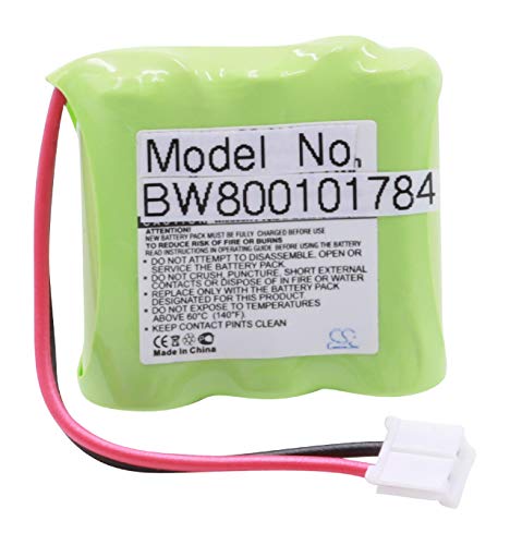 vhbw 1x Batterie Compatible avec Logicom Iloa 312, 313, 310, 340, 350, 314, 315, 353, 480, 352 téléphone Fixe sans Fil (300mAh, 3,6V, NiMH)