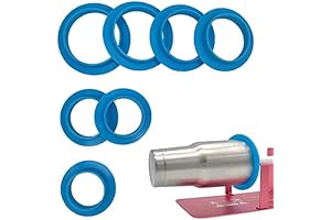 SECOPIN Silicone Tumbler Shield for Epoxy Rims Tumbler Turner Machine Accessories