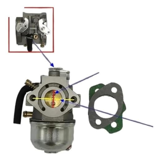 Carburateur 13252-87C00 pour réparer une tondeuse qui cale - 3