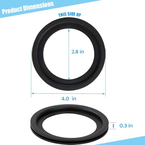 image for SuiTool RV Toilet Seal, Toilet Parts Replacement for Dometic 300/310/3