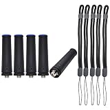 MISOMTO Two Way Radio Antenna UHF 400-470MHz Replacement SMA Female Short Antenna for BaoFeng Walkie