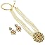 White Long Jewelry Set