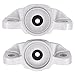 NewYall Pack of 2 Rear Upper Suspension Strut Mount Replace Sedan 4-Door ONLY for Ford Fusion 2013-2019 Lincoln MKZ 2013-2019