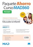 Oposiciones Educador/a Infantil de la Escala de Agentes Técnicos Facultativos de la Comunidad Autónoma de Galicia. Paquete Ahorro de Libros y Curso MAD360