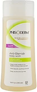 pHisoderm Anti-Blemish Body Wash for oily and acne-prone skin 10 FL OZ