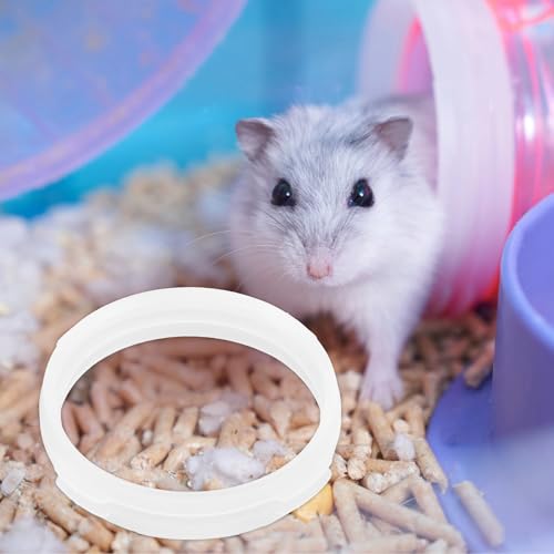 Toddmomy 10 peças DIY Hamster Tube Circles Hamster Tunnel Connected Rings Hamster Clear Tube Connect