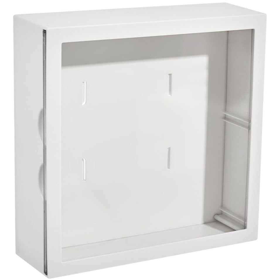 Model display vitrine murale en ABS blanc SOLUSTRE pour rangement de figurines
