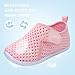 JIASUQI Fashion Outdoor Sports Water Aqua Skin Water Shoes Casual Beach Sandals for Baby Mesh Pink 2-2.5 Years