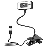 Danyesth 4K Webcam for PC, USB Webcam 4K with Noise-Canceling Microphone