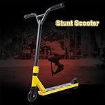 WRRAC-Trampolines Pro Stunt Scooter,Best Entry Level Trick Scooter with 100mm PU Wheels, Lightweight Freestyle Kick Scooter for Beginners Kids 8 Years and Up Support 220lbs
