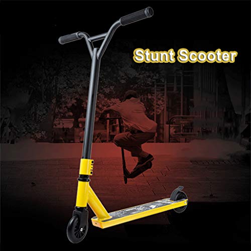 WRRAC-Trampolines Pro Stunt Scooter,Best Entry Level Trick Scooter with 100mm PU Wheels, Lightweight Freestyle Kick Scooter for Beginners Kids 8 Years and Up Support 220lbs