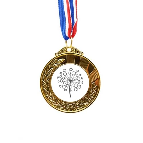 Cinta decorativa diente de león cinta adhesiva de oro para manualidades y scrapbooking