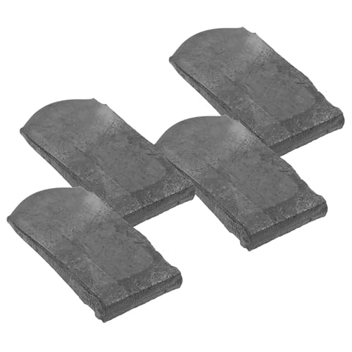 ABOOFAN Herramienta Ligera y Compacta para Azada de Mano de Cuñas de Hierro 4 Piezas Repuestos Resistentes para Jardinería para Accesorios de Jardín Exterior