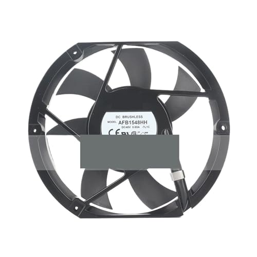 Ventilateur de refroidissement 12V 24V DC48V de type extracteur axial 17cm