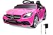 Produktbild JAMARA 461803 Ride-on Mercedes-Benz SLC Leistungsstarker 12V Akku für Lange Fahrzeit, Akkustandanzeige, LED Scheinwerfer, Ultra Grip Gummiringe, Audio Aux-Anschluss, USB, pink