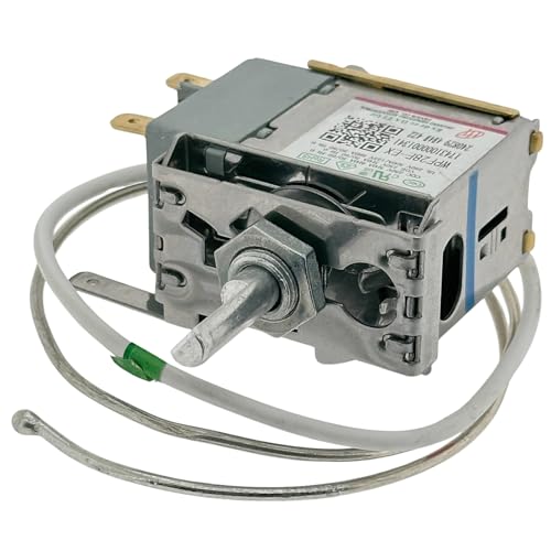 WPF28E-EX / 17431000001341, WPFE28L-L Temperature Control Thermostat Compatible with Midea, Arctic King, Insignia, Vissani Chest Freezer