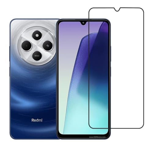 Zubitech Screen Protector for Xiaomi Redmi 14C / A5 / A4 / Poco C75 Tempered Glass Screen Protector Full Screen Coverage HD Clarity Anti Shatter Scratch Proof Glass For Xiaomi Redmi 14C / Poco C75 (1)