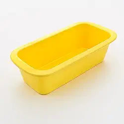 Forma de Silicone Retangular para Bolo e Pão, Material de Qualidade melhorada, Cores Sortidas, Utensílio de Cozinha para Assar