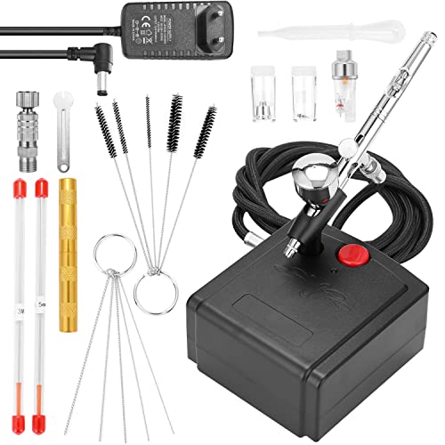 Kit aérographe compresseur air pour éviter les traces de pinceau