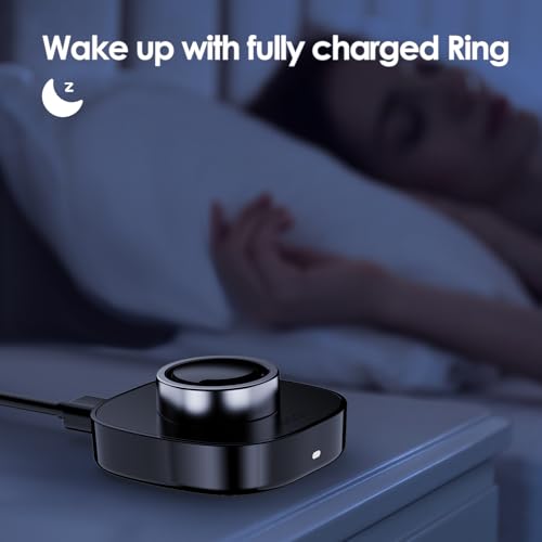 Cargador para Oura Ring Gen3 ideal para mesita de noche con cable USB-C 6