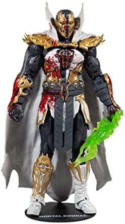 McFarlane Toys Mortal Kombat Malefik Spawn Bloody Disciple 7" Action Figure with Accessories
