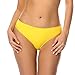Produktbild VIVISENCE Bikinislips Dame Bademode Musterlos Normaler Bund Setteil EU 3000, Gelb,38