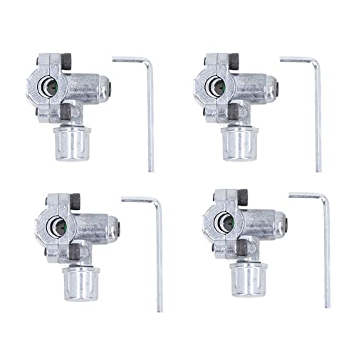 Válvula perforadora ajuste para HVAC, kit 4 piezas miniatura 7