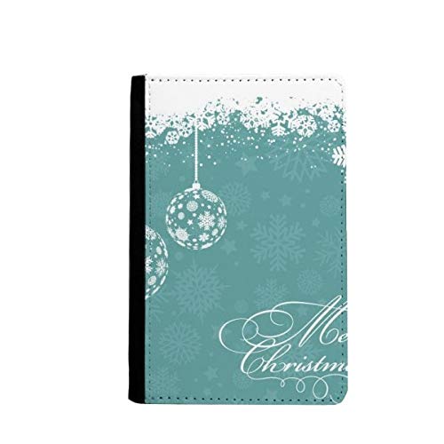 Étui portefeuille pour cartes de vœux aux finitions soignées flocons de neige