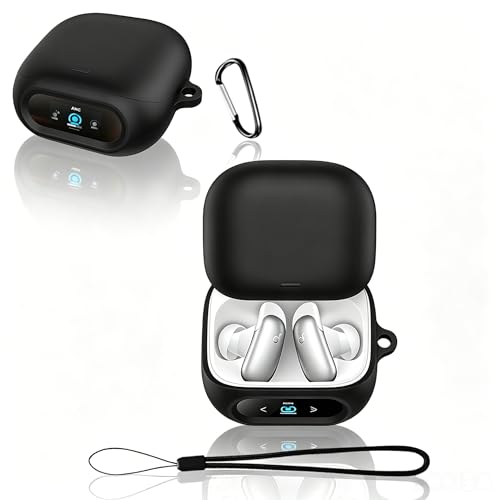 For Anker Soundcore Liberty 5 Pro �P�[�X YILLIONS �_�炩�ȃV���J�Q���̃X�|�[�c�N�[���ȃf�U�C�� �Ռ��z�� �h�� �h�o �y�� �����h�~�p�̃t�b�N�𓋍ڂ��� �X�����\�t�g �P�[�X�J�o�[ Anker Soundcore