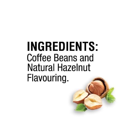 Image of QuikCafe Premium Instant Coffee, Natural Hazelnut Flavor - 1.76 oz (50g) Freeze Dried Arabica beans for Maximum flavor Delivery and Easy Solubility, All-Natural, Preservative-Free - Just Add Hot Water