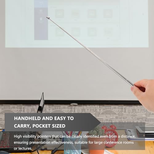 Punteros telescópicos de enseñanza con diseño compacto y señalamiento preciso de aluminio 3