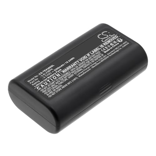Capacità: 5200mAh TECHTEK Batteria 5200mAh compatibile con [Texas Instruments] TI-Navigator sostituisce 3.6L43BPA