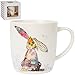 Price comparison product image Lesser & Pavey British Designed Barrel Coffee Mug | Ceramic Mugs for Home or Work | Large Mugs for Hot Drinks | Binky Bunny Tea and Coffee Cups - Bug Art