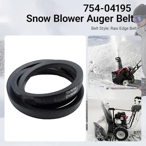 Courroie souffleuse à neige bloquée solution 754-04195 MTD - 6
