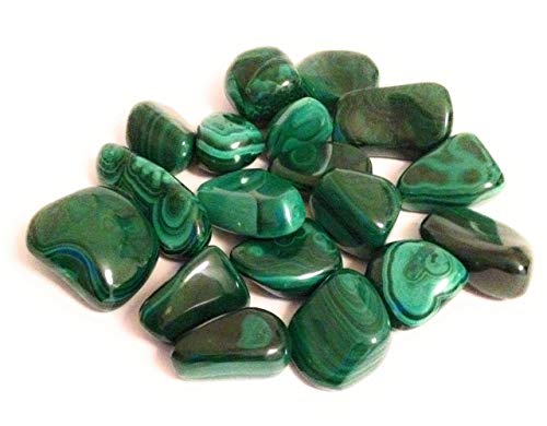 5 piedras de cristal de malaquita para secadora, cristal de curación, calmante, protección, sabiduría, comodidad, equilibrio, paz, autocomprensión, curación, cristal terapia