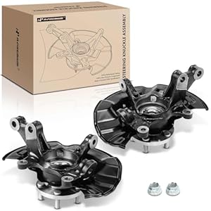 A-Premium 2 x Front Left and Right Steering Knuckle & Wheel Bearing Hub Assembly Compatible with Toyota Corolla 2009-2018, Matrix 2009-2014, Driver and Passenger Side