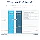 Wondfo Progesteron Test 12 PdG Teststreifen Progesteron Metaboliten Test zur Bestätigung eines erfolgreichen Eisprungs Einfacher Test zu Hause